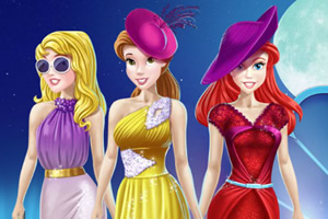 迪士尼公主时装走秀