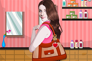 可爱手提包装饰