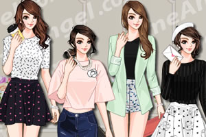 参加婚礼的女孩