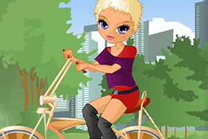 莱拉爱骑车