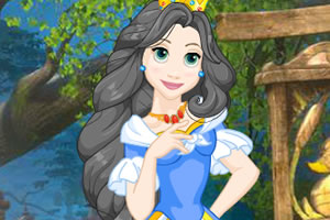 长发公主也爱美