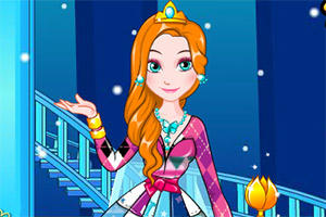 艾尔莎设计连衣裙