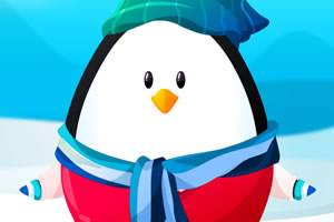 冬季企鹅装扮