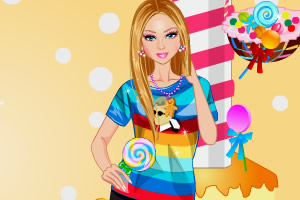 漂亮糖果娃娃