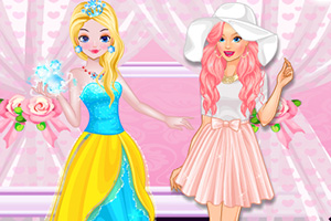 金发与红发时装秀