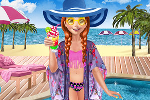 冰雪奇缘泳池秀