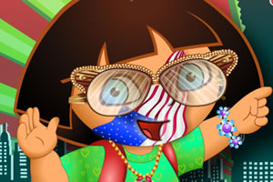 朵拉庆祝独立日