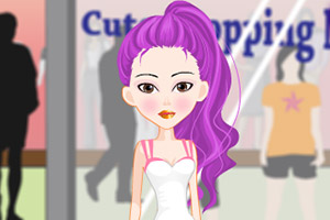 可爱的购物装扮