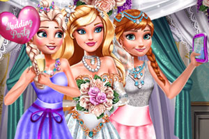 公主婚礼自拍秀