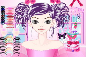 女生化妆