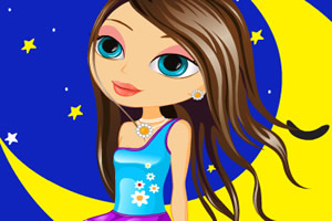 月亮上的梦幻少女