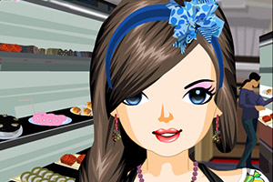 甜美女孩的装扮