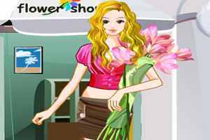 花店女生