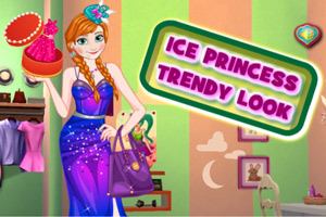 冰雪公主时尚装扮