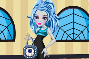 给僵尸女孩打扮