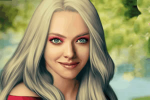 阿曼达真人化妆