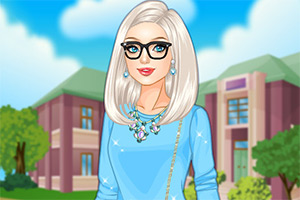 灰姑娘的学院装扮