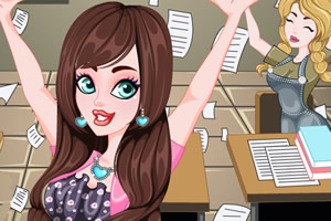 放假也要美美的