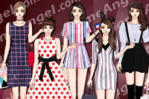 清凉夏日连衣裙