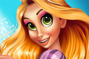 爱美容的长发公主