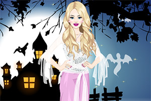 万圣节鬼屋女生