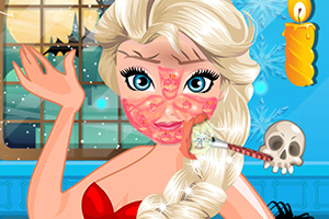 过万圣节的艾莎