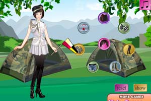 军旅迷彩小护士