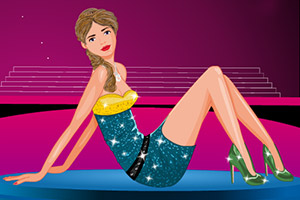 演唱会的摇滚明星