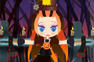 稻草人女孩装扮