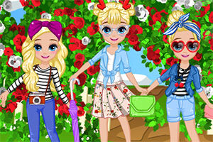 小公主的时髦装扮