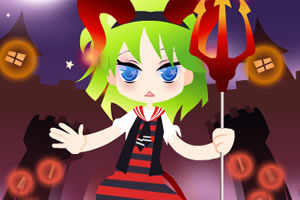 打扮魔鬼女孩