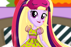 睡觉换可爱睡衣