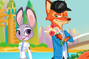 朱迪兔和尼克狐换装