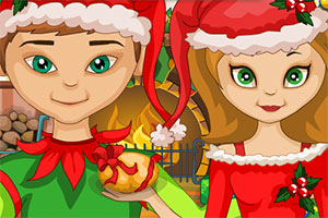 圣诞精灵兄妹