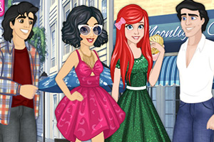 迪士尼公主的假期