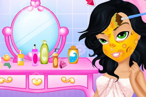 甜美的卷发公主