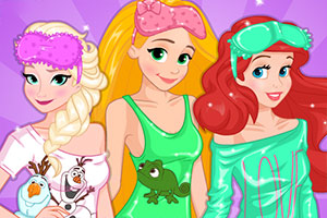 迪士尼公主睡衣派对