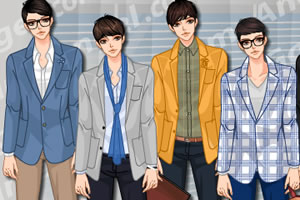 气质男孩去上班