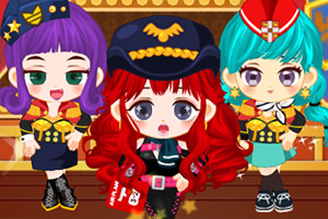 时尚朱迪之军服风格