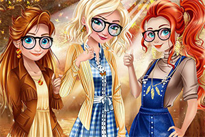 公主的秋日装扮