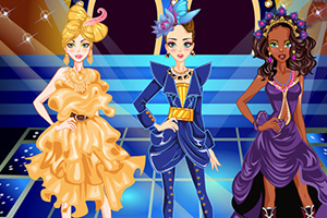 前卫的时尚装扮