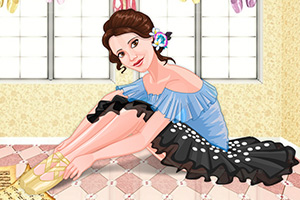 受伤的芭蕾舞演员