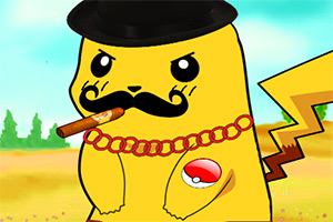 皮卡丘搞怪装扮