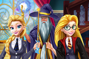 公主的魔法学校装扮