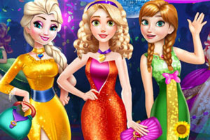 公主的舞池装扮