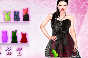 打扮安吉丽娜朱丽