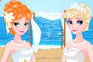 安娜公主做伴娘