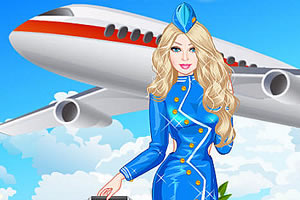 芭比空姐换装秀