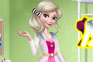 艾尔莎时尚的一天