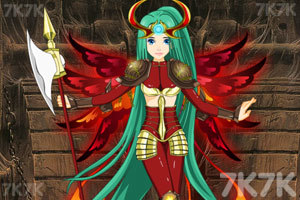 地狱龙甲女战士